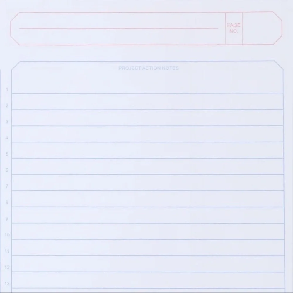 Pen+Gear 100 Sheet w/ Numbered Lines 9.5